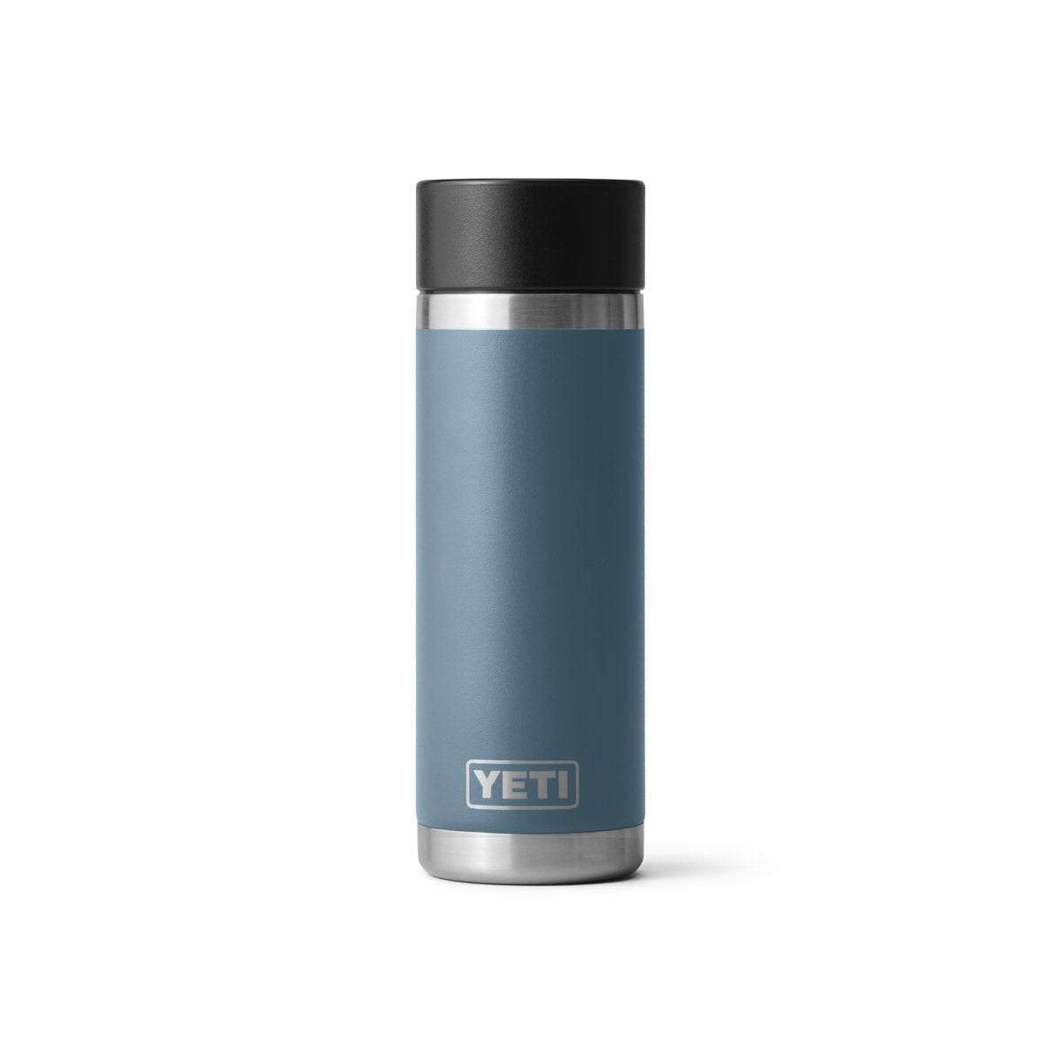 Yeti Rambler 18 oz Bottle with HotShot Cap Nordic Blue