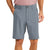 Free Fly Apparel Men's Hybrid Short II - 9" Heather Blue Dusk