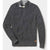 The Normal Brand Men's Waffle Knit Quarter Zip Pullover Charcoal